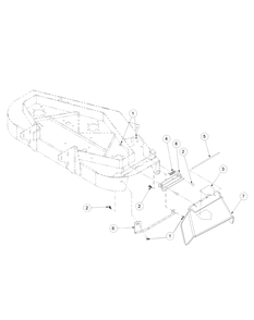 Part Location Diagram of 01004209-0637 Cub Cadet Stiffner Assembly, 52